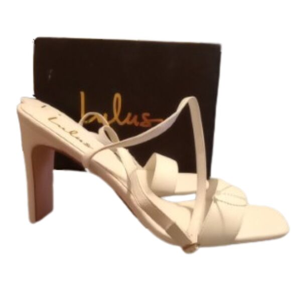 Lulus Women's Size 11 Ailsa II White Platform Heels - NWT - Picture 2 of 10